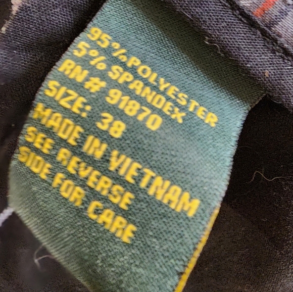 Cypress Club Performance Grey plaid chino Golf shorts size 38 - Picture 8 of 10